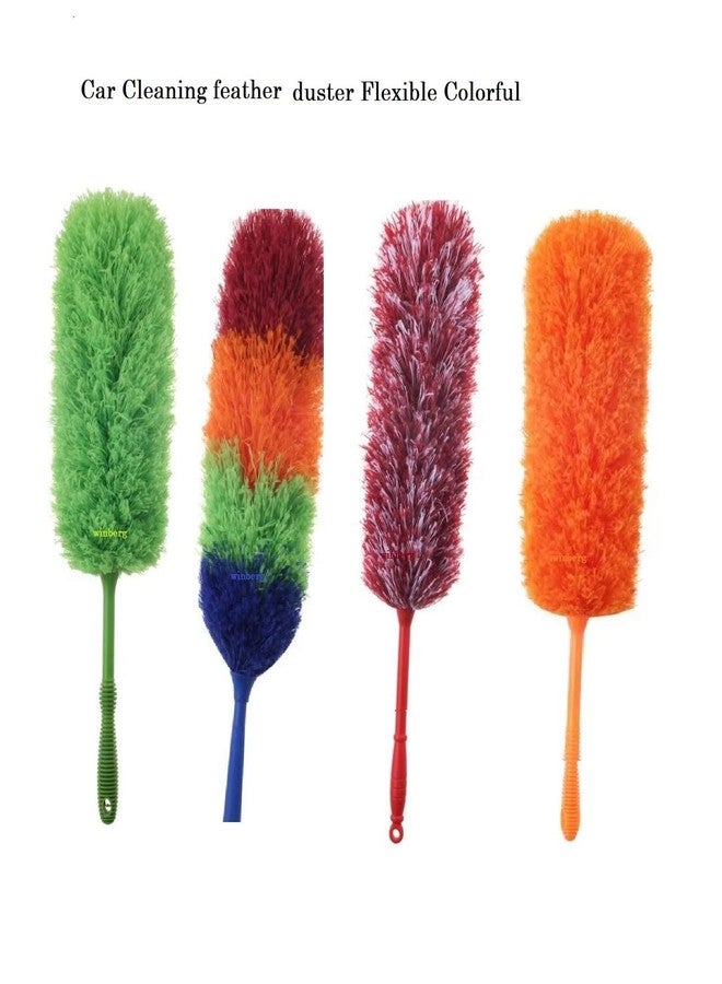 Winberg Microfiber Feather Duster, Lightweight, Bendable, Multi-Purpose for Home, Car and Office Cleaning - Image 3